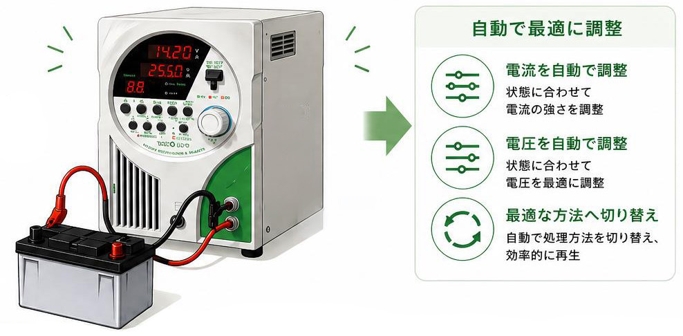 自動で最適に調整